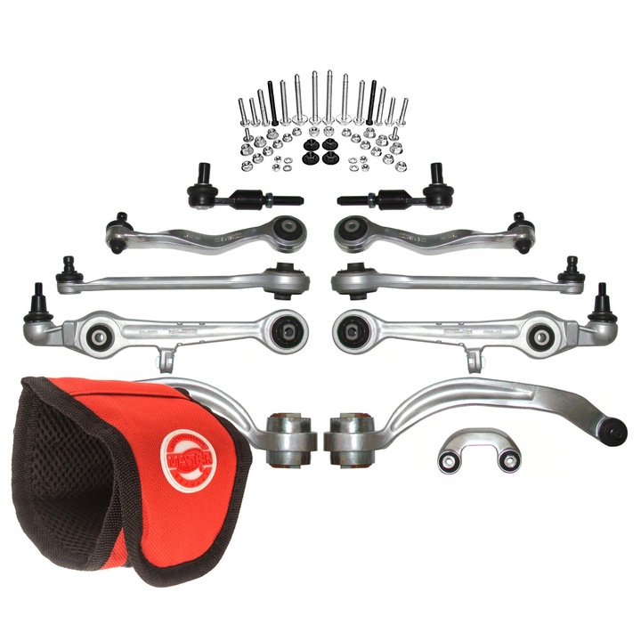 Master-Sport felfüggesztés készlet, 9 részes, Audi A8 D2-höz, 13,66 kg