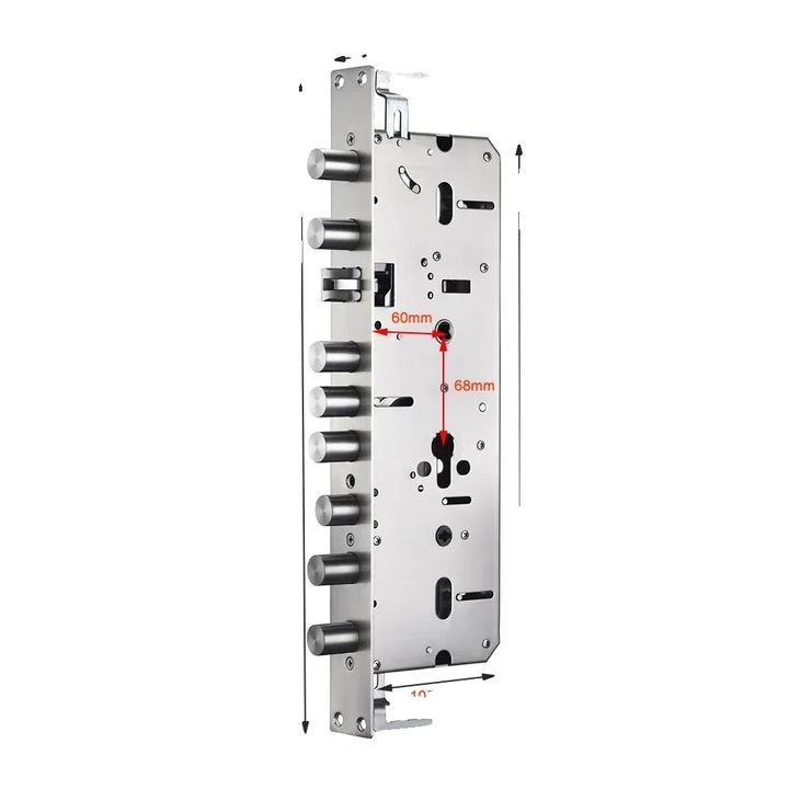 Lacat cu amprenta, 304 otel inoxidabil, multiple metode de deblocare, IP68, 40-120mm