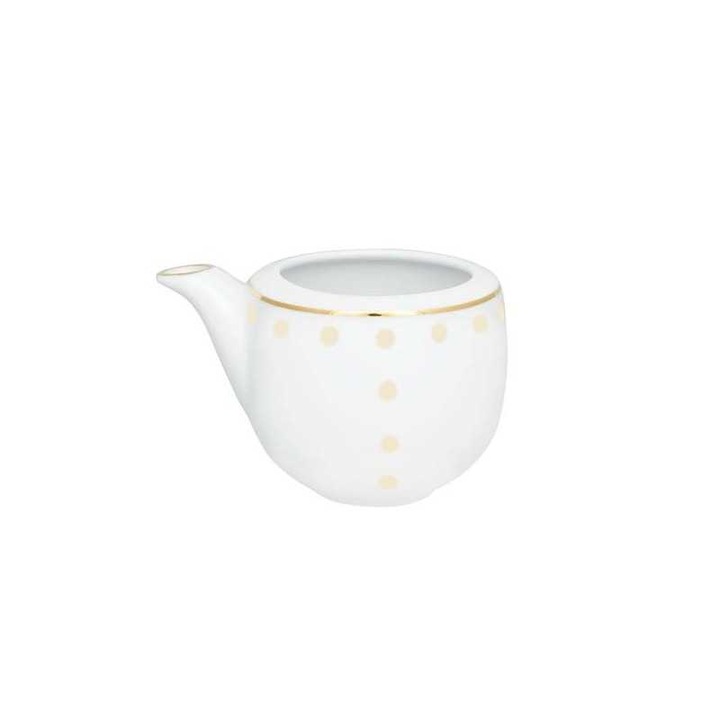 Cremieră portelan Ionia, design clasic, rezistent la uzură, 150ml