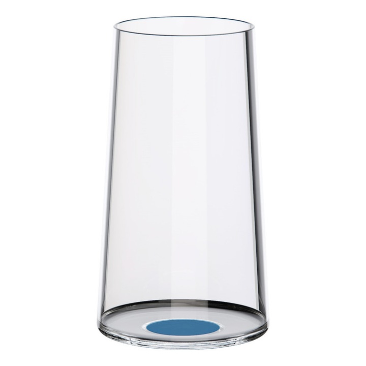 Trebonn SplitGlass 2025132, 2 db kristály pezsgőspohár készlet, 320 ml, Ø7.8x12.5 cm, Moduláris rendszer, Kék