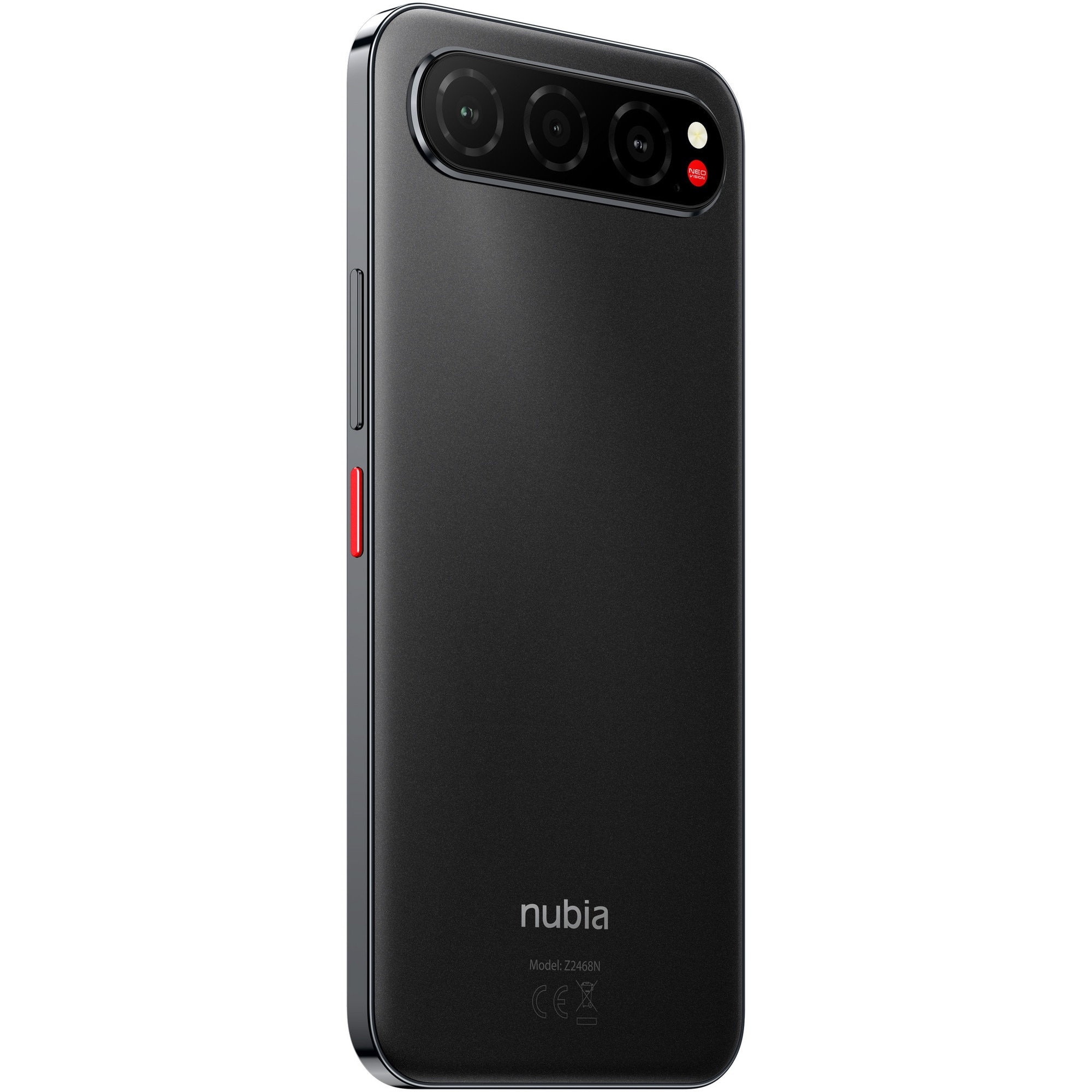 Telefon mobil ZTE nubia AIR, Dual SIM, 8GB, 256GB, 5G, Titanium Black
