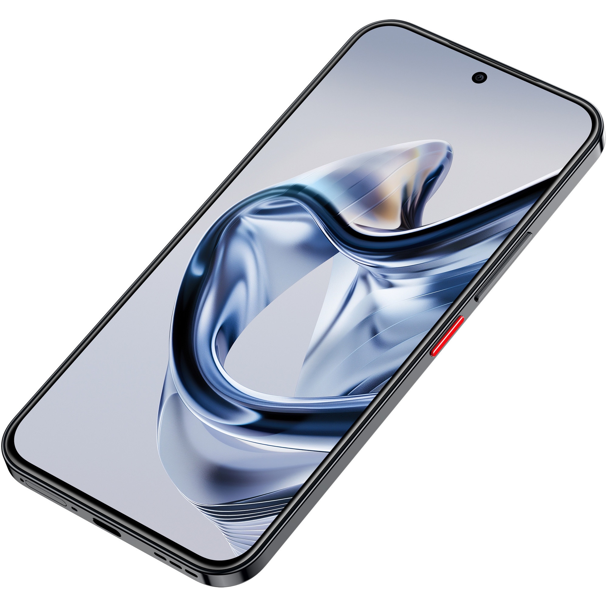 Telefon mobil ZTE nubia AIR, Dual SIM, 8GB, 256GB, 5G, Titanium Black