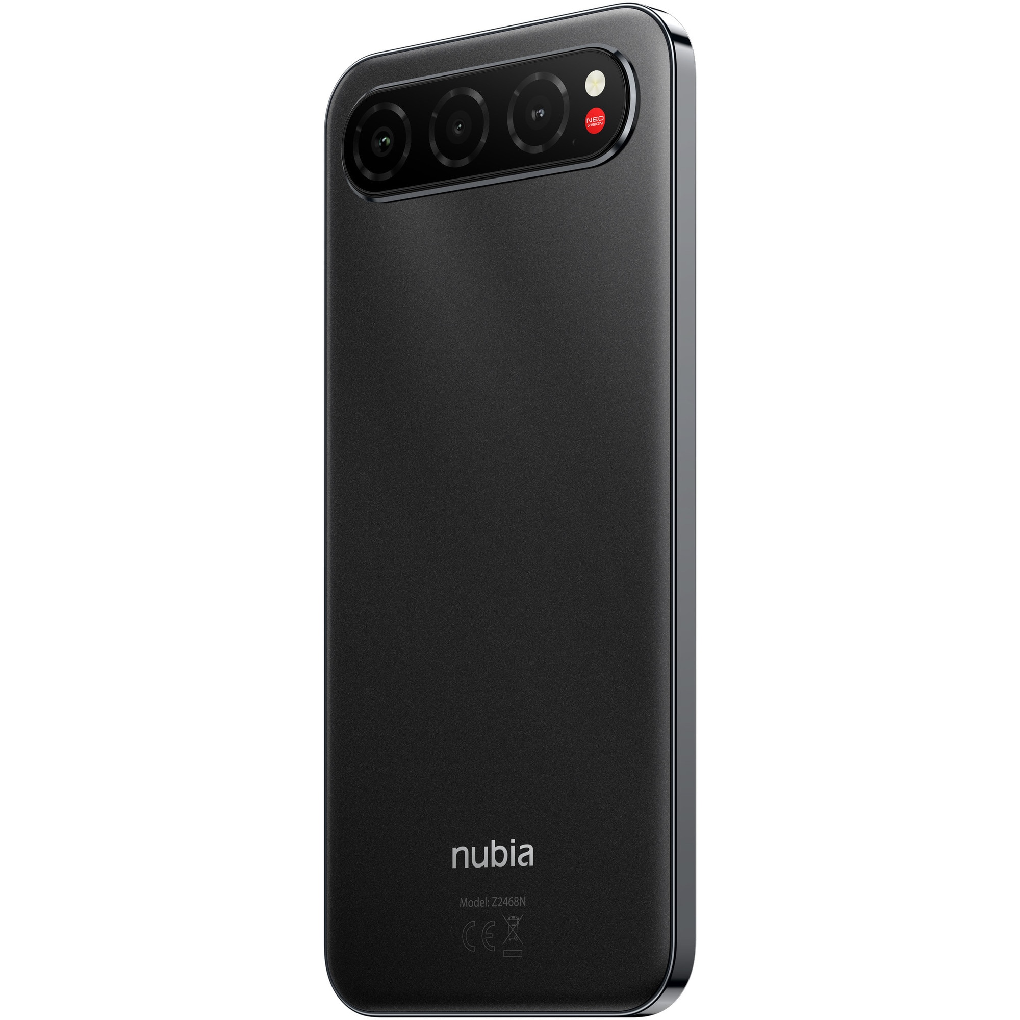 Telefon mobil ZTE nubia AIR, Dual SIM, 8GB, 256GB, 5G, Titanium Black
