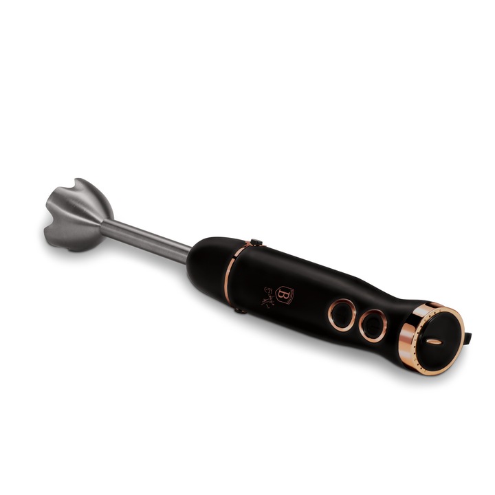 BerlingerHaus - Botmixer (500 W) - Black Rose Collection - fekete, rose gold - LP-BH/004B