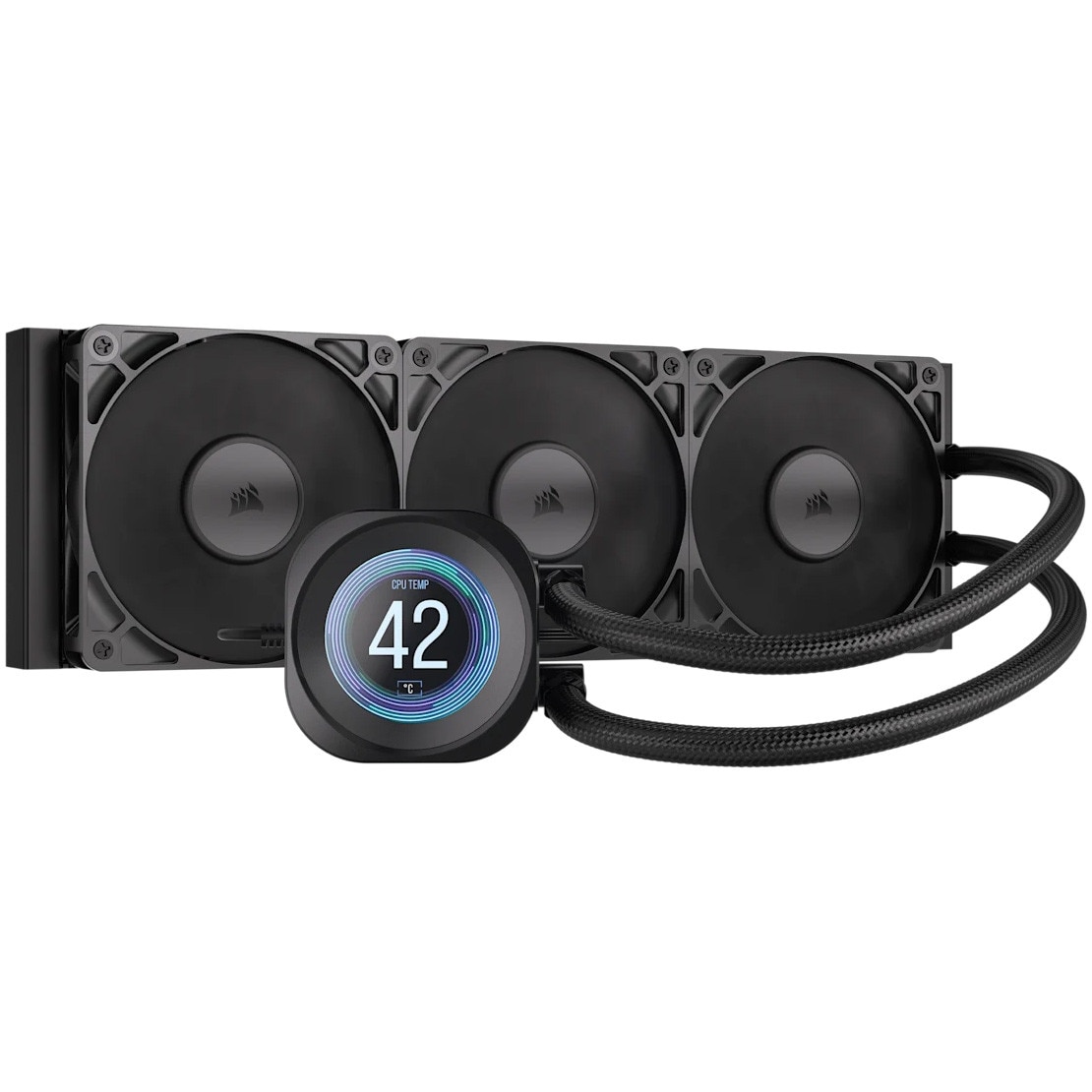 Cooler procesor Corsair NAUTILUS LCD, 360 mm, racire cu lichid