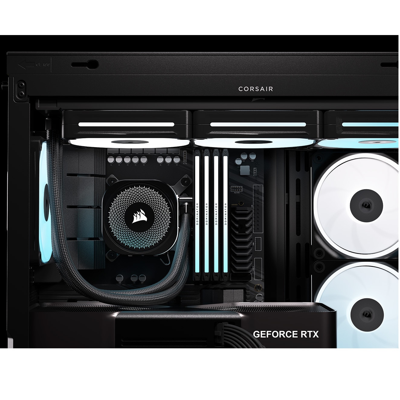 Carcasa Corsair FRAME 4500X LX-R RGB Tempered Glass Mid-Tower