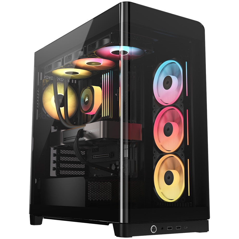 Carcasa Corsair FRAME 4500X LX-R RGB Tempered Glass Mid-Tower