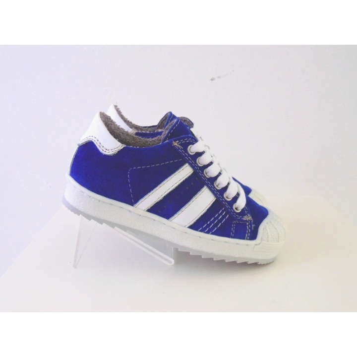 Pantofi sport copii, ANDOS 3A485, Lui Shoes, piele naturala, albastru, 24 EU