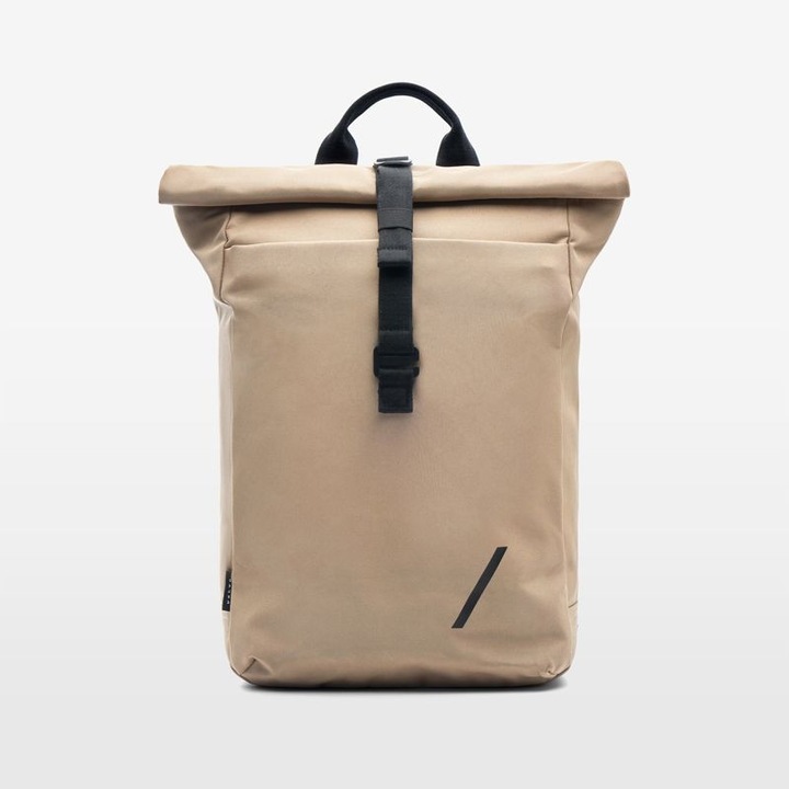 Rucsac Volvo, 22l, impermeabil, buzunar pentru laptop 14 inch, bej