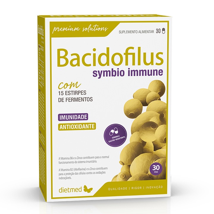 Bacidofilus Symbio Immune, Dietmed, 30 capsule