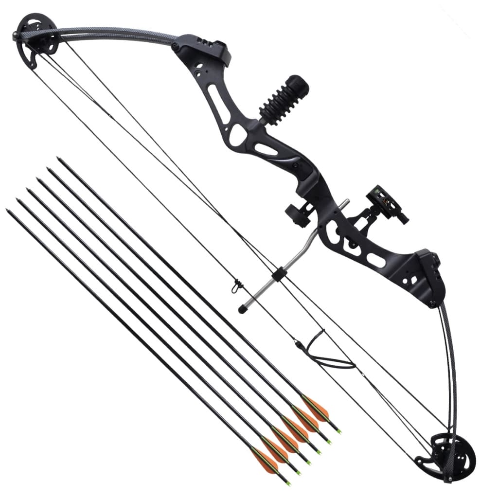 Kit De Pêche à L'arc – Flèches Et Moulinet, 40-50 Lbs, Débutant, Adulte