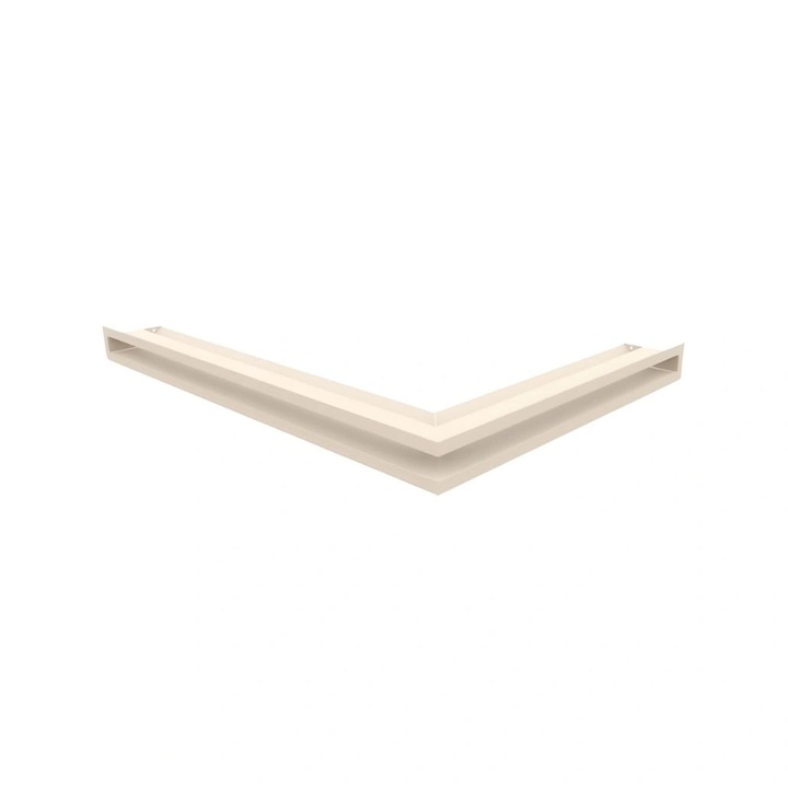 Grilă Kratki Luft, 6/76, 6/54, 7, culoare negru, pentru semineu, montare în perete