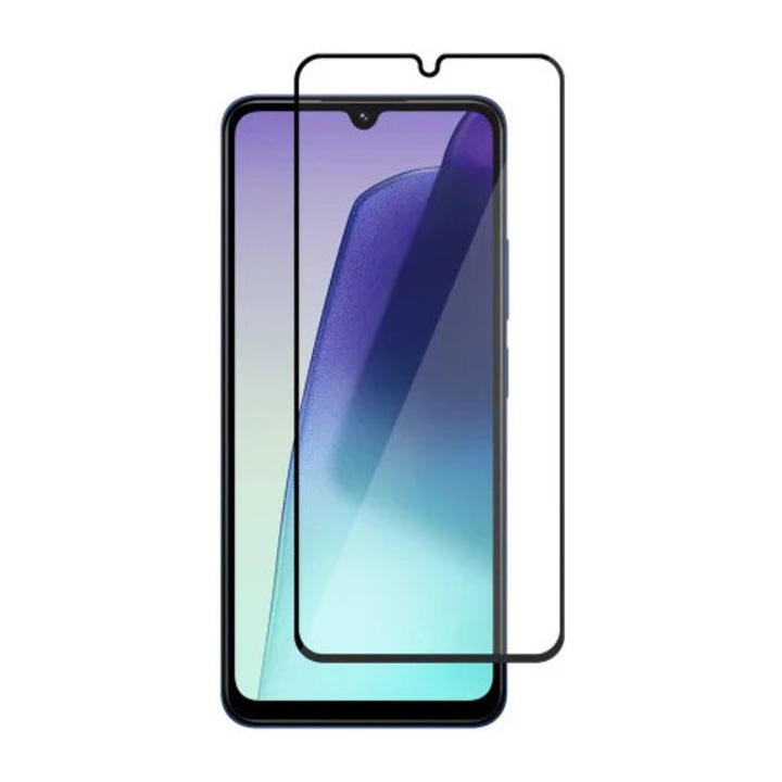Протектор от закалено стъкло за Galaxy A17 4G / A17 5G full glue black