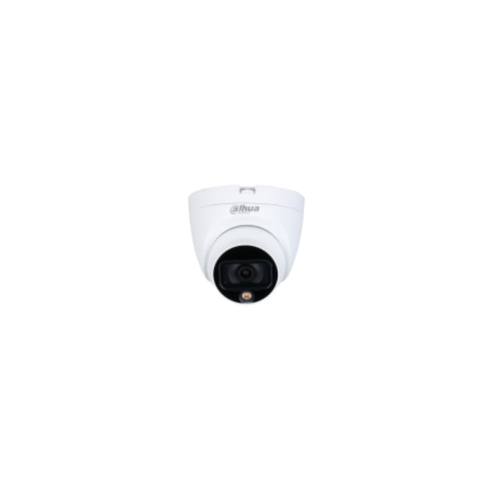 Camera de supraveghere video dome Dahua, 2MP, senzor CMOS, rezolutie 1920x1080, iluminare minima 0.006 Lux, dimensiuni 96x70mm