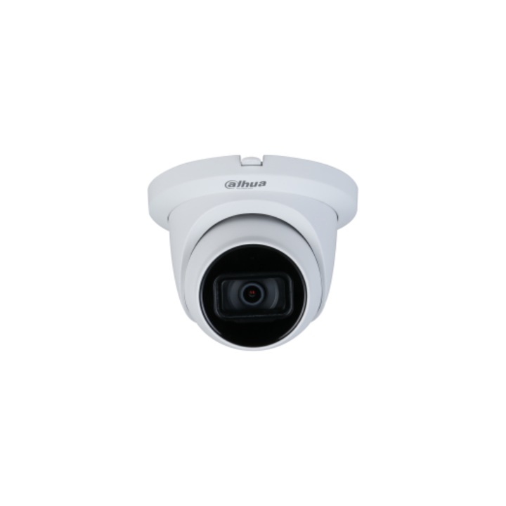 Cameră de supraveghere video dome Dahua 5MP IR, 2.8mm, IP67, interioară