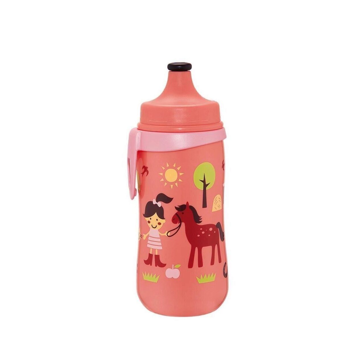 Cana Kids Cup Girl PP 330 ml, antipicurare, cu clip de prindere ,18+ luni, nip 35052