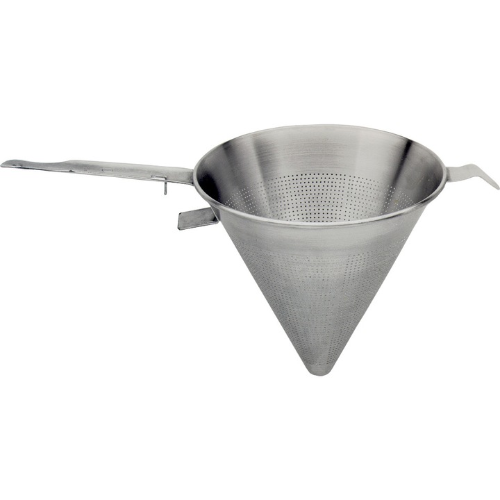 Sita conica fina cu maner, inox, Ø235x395 mm, Hendi