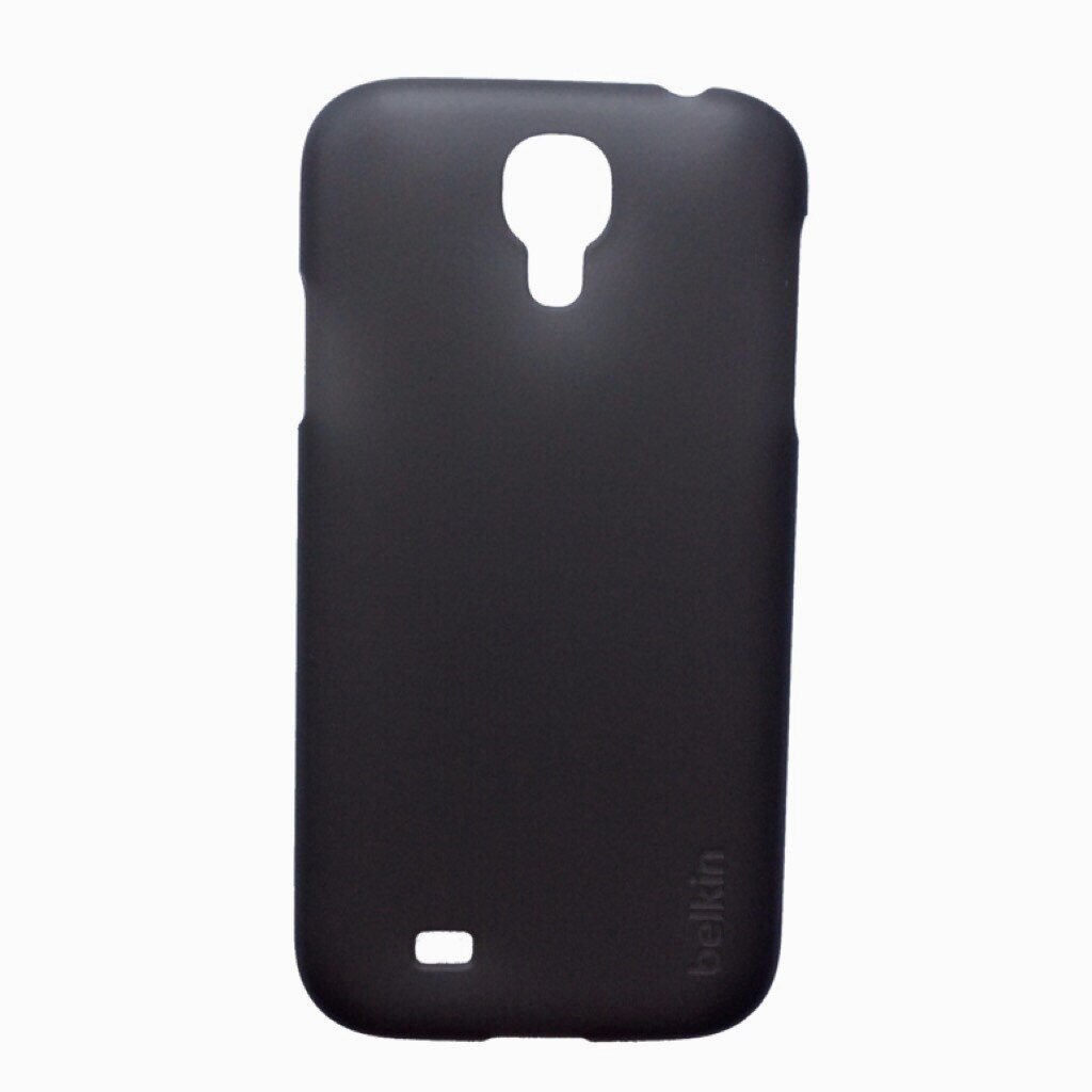 Husa pastic Samsung Galaxy S4 - Belkin, gri, semitransparent