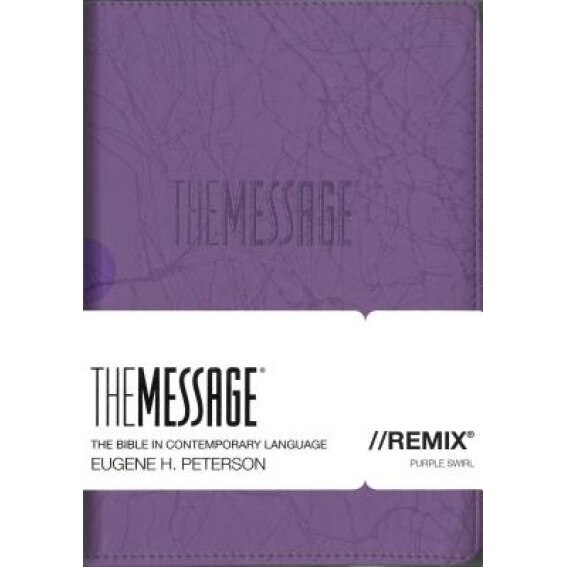 The Message//Remix 2.0 Purple Swirl, Eugene H. Peterson