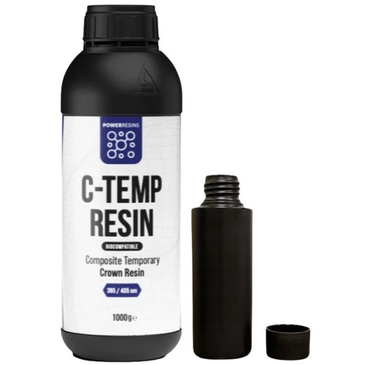 Смола 3D, PowerResins Temp, 0, 1кг, Светло A1/B1, Бяло, за 3D принтер