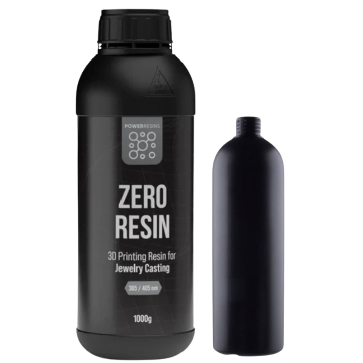 Rasina 3D, PowerResins Dark Zero, 0.5kg, Negru, pentru imprimanta 3D