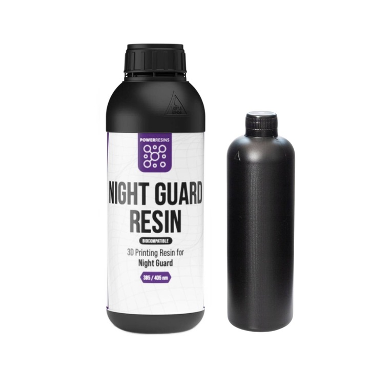 Смола 3D, PowerResins Night Guard, 0.1кг, Виолетова, за 3D принтер
