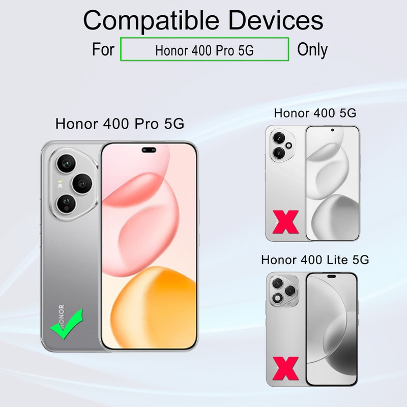 Folie Sticla Ibywind pentru Honor 400 Pro 5G, Pachet 2, TPU, protectie pentru obiectiv, Montaj Usor, Ultra HD, Anti Zgarieturi, Anti Socuri