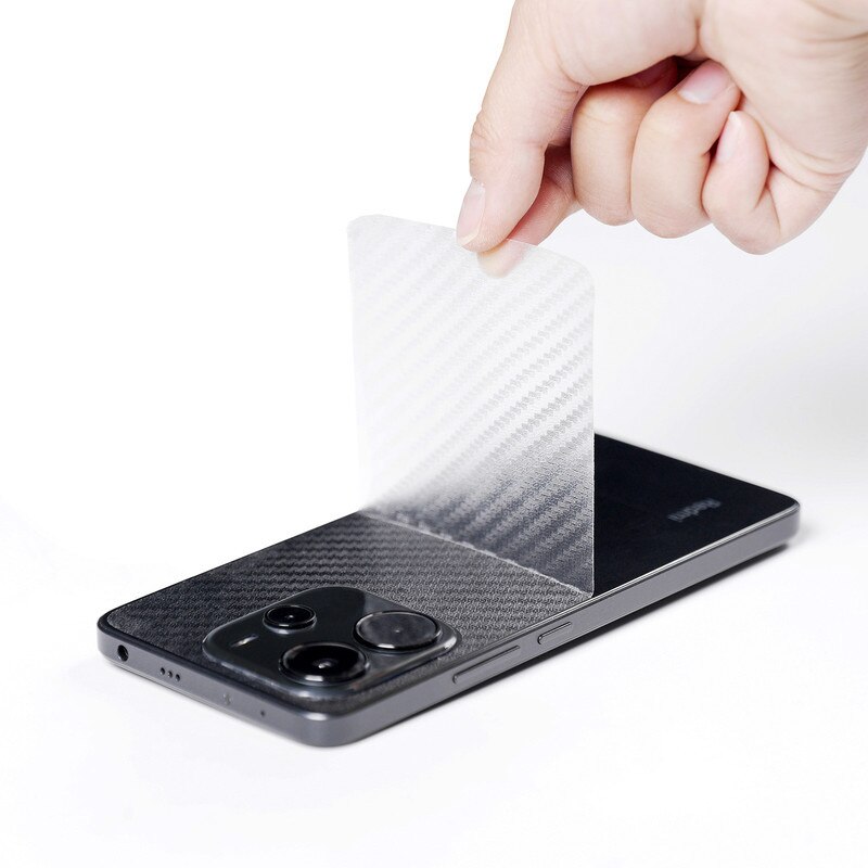 Folie protectie Ibywind, set 2 buc, pentru Xiaomi Redmi Note 14 4G, sticla temperata 9H, protectie camera, film carbon
