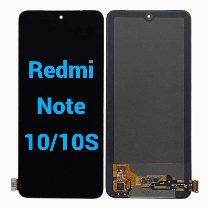Display Ecran Lcd pentru Xiaomi Redmi Note 10 4G / Note 10S / Poco M5S Negru Oled