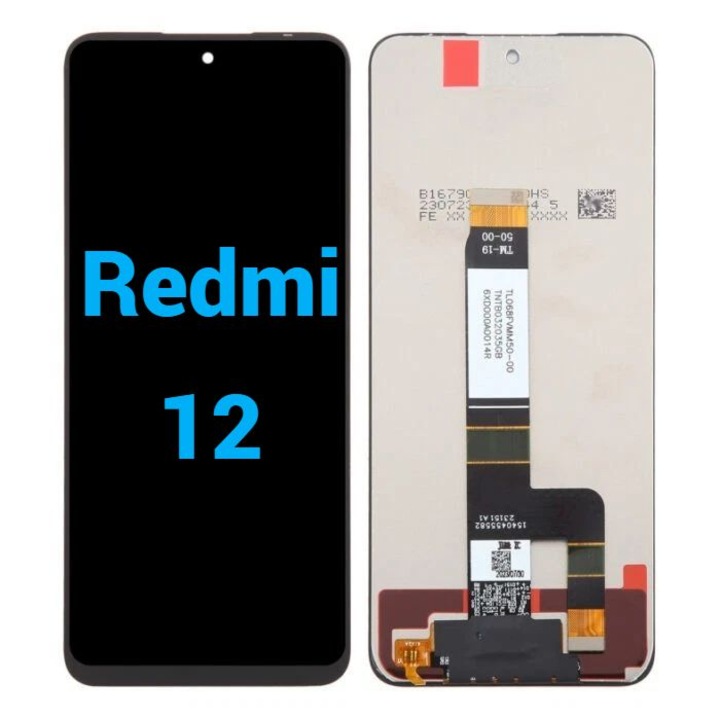 Display Ecran Lcd pentru Xiaomi Redmi 12 4G / 5G Negru