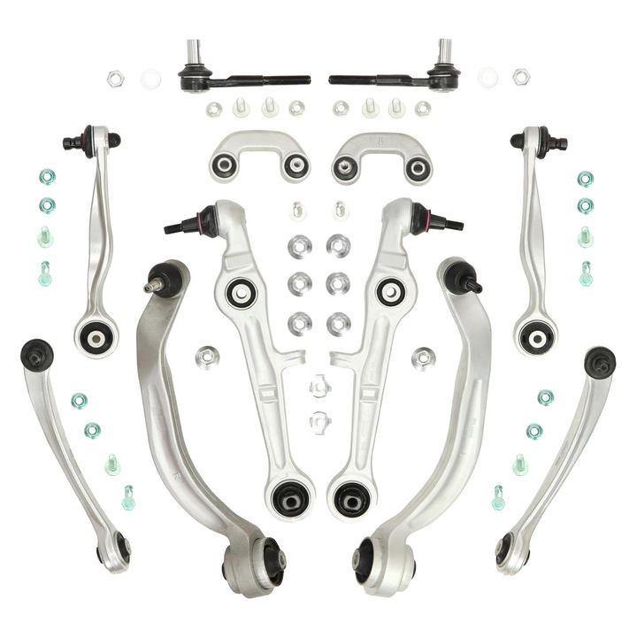 Felső lengőkar készlet, Master-Sport Audi A4 B6/B7-hez, 9 darab, 15,01 kg
