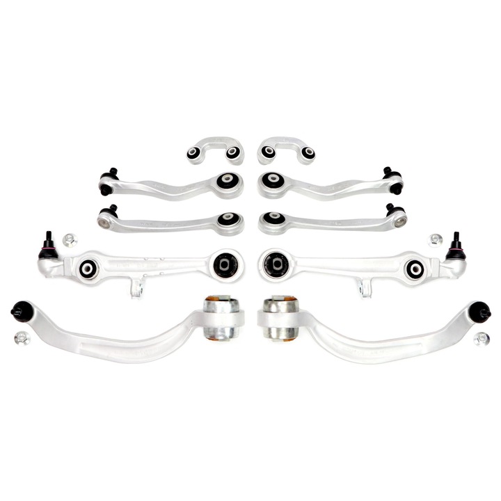 Kit lengőkar Master-Sport, 10 db-os, Audi A4 B5, A6 C5, Skoda Superb, VW, csavarok nélkül, 12,44 kg