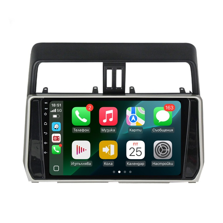 Multimedia pentru Toyota Land Cruiser Prado 150 / Toyota Land Cruiser Prado 150 / 2017–2022 6GB RAM 64GB ROM