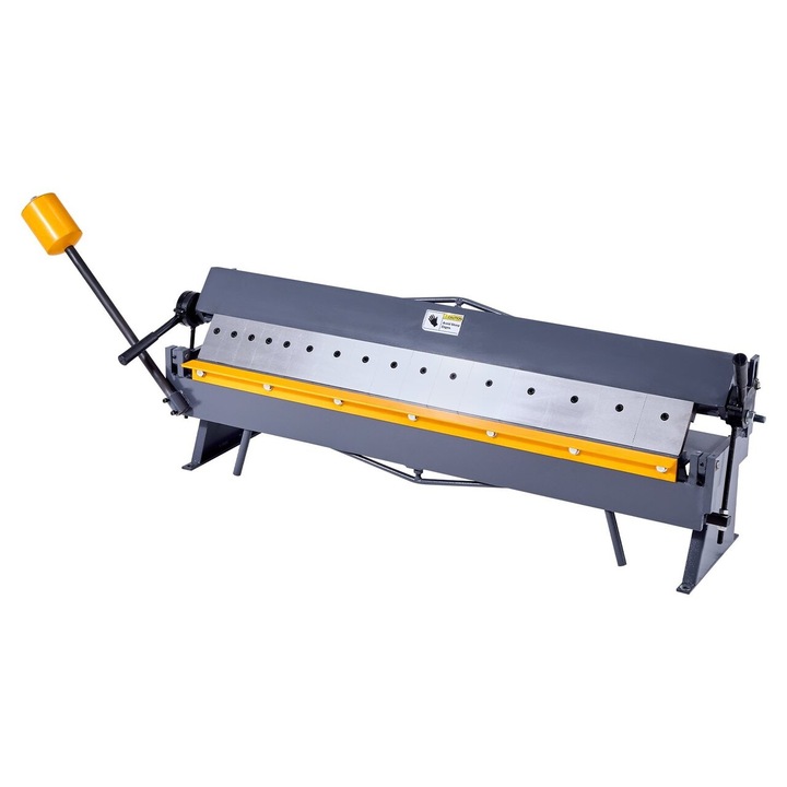 Szegmentált lemezhengerlő gép, Maximális hajlítási szög 135°, Maximális hajlítási hossz 1220 mm, Maximális vastagság 1,5 mm