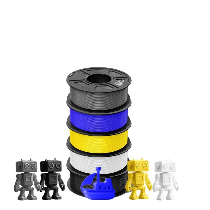 Filament 3D, HSPLA P Mix-3, 1.75 mm, 1.1 kg, készlet 5 tekercs