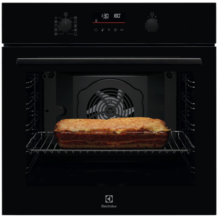 Cuptor incorporabil Electrolux LOF6P16Z, 72 l, Autocuratare pirolitica-3 moduri, 45 de programe predefinite, Timer cu display electronic, Grill, Blocare de siguranta pentru copii,
