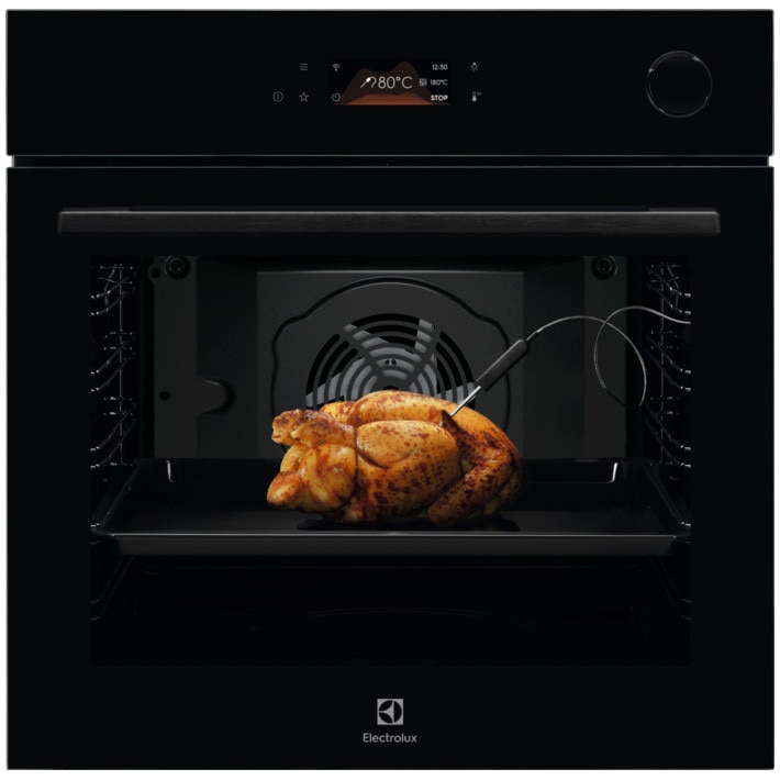 Cuptor incorporabil Electrolux LOC8H39WZ, 72 l, SteamCrisp-gatire cu abur, Conectivitate WI-FI, Afisaj digital, Meniu in limba romana, 167 programe predefinite, Timer cu display el