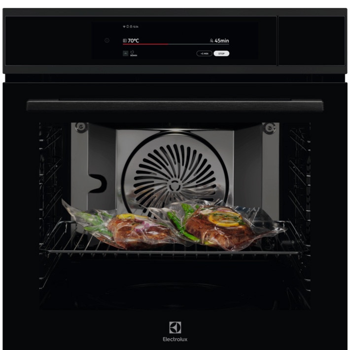 Cuptor incorporabil Electrolux EOA9S3SH, 70 l, Gatire cu abur Sous Vide, Conectivitate WI-FI, TFT Activ, Afisaj digital, 175 de programe predefinite, Senzor gatire, Grill, Control
