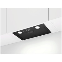 Hota incorporabila Electrolux CFG526R, Putere de absorbtie 600 mc/h, Conectivitate plita, 1 motor, Control electronic, 54 cm, Negru mat