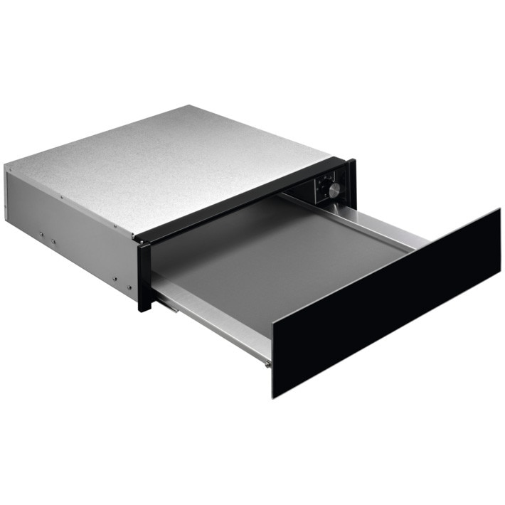 Sertar termic Electrolux LBD4T pentru pastrarea calda a alimentelor sau incalzire vesela, Seria 600, 4 programe, Inaltime 14 cm, Temperatura 30-80 grade Celsius, Negru mat