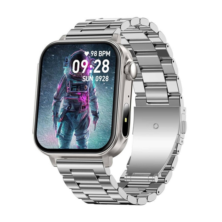 Smartwatch COLMI P80 Steel Silver