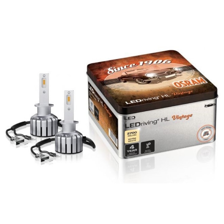Osram H1 LED HL VINTAGE 64150DWVNT-2MB H1 2700K 2бр.