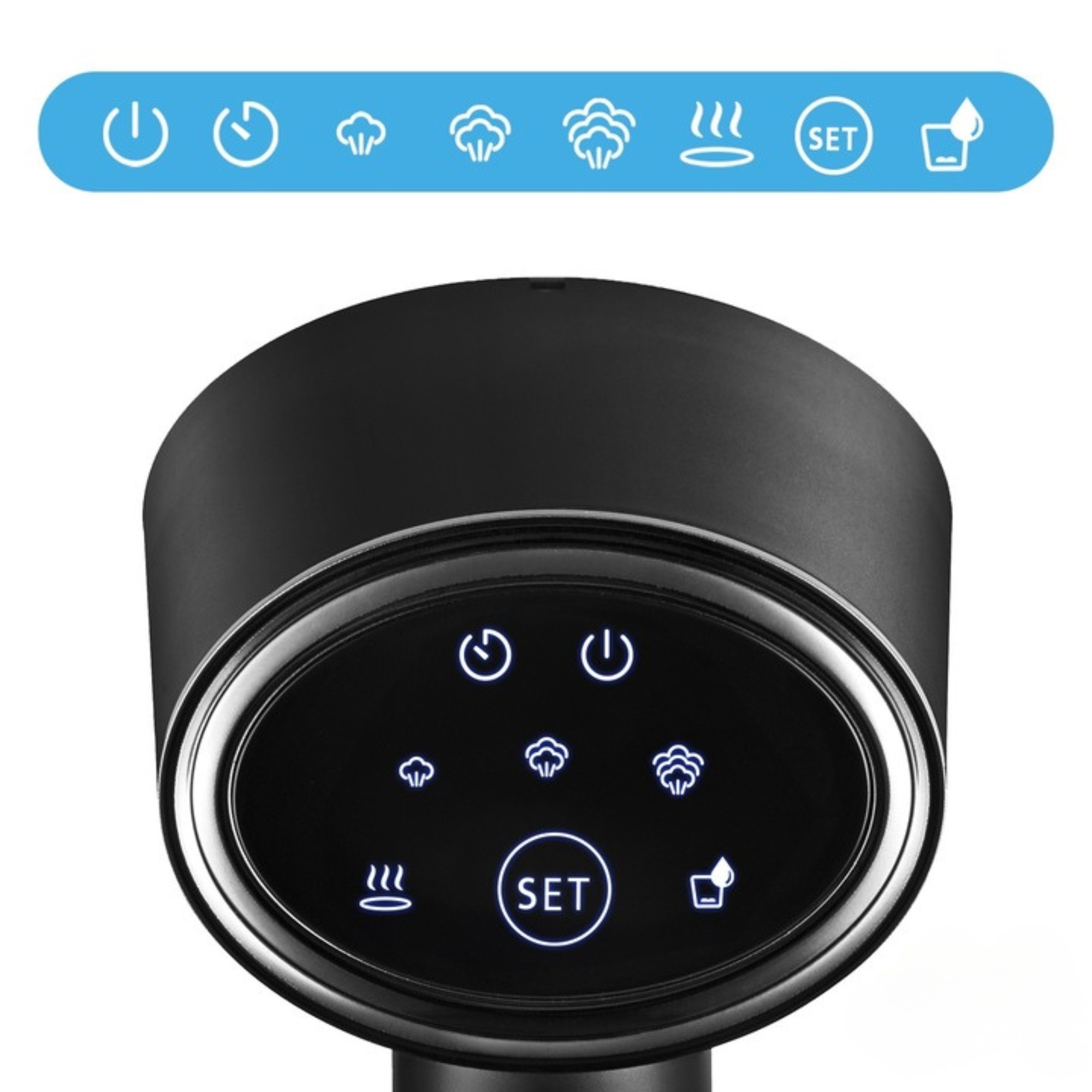Fier de calcat cu abur portabil 2000W VarioShop®, calcare rapida, verticala si orizontala, sigur pentru toate tesaturile