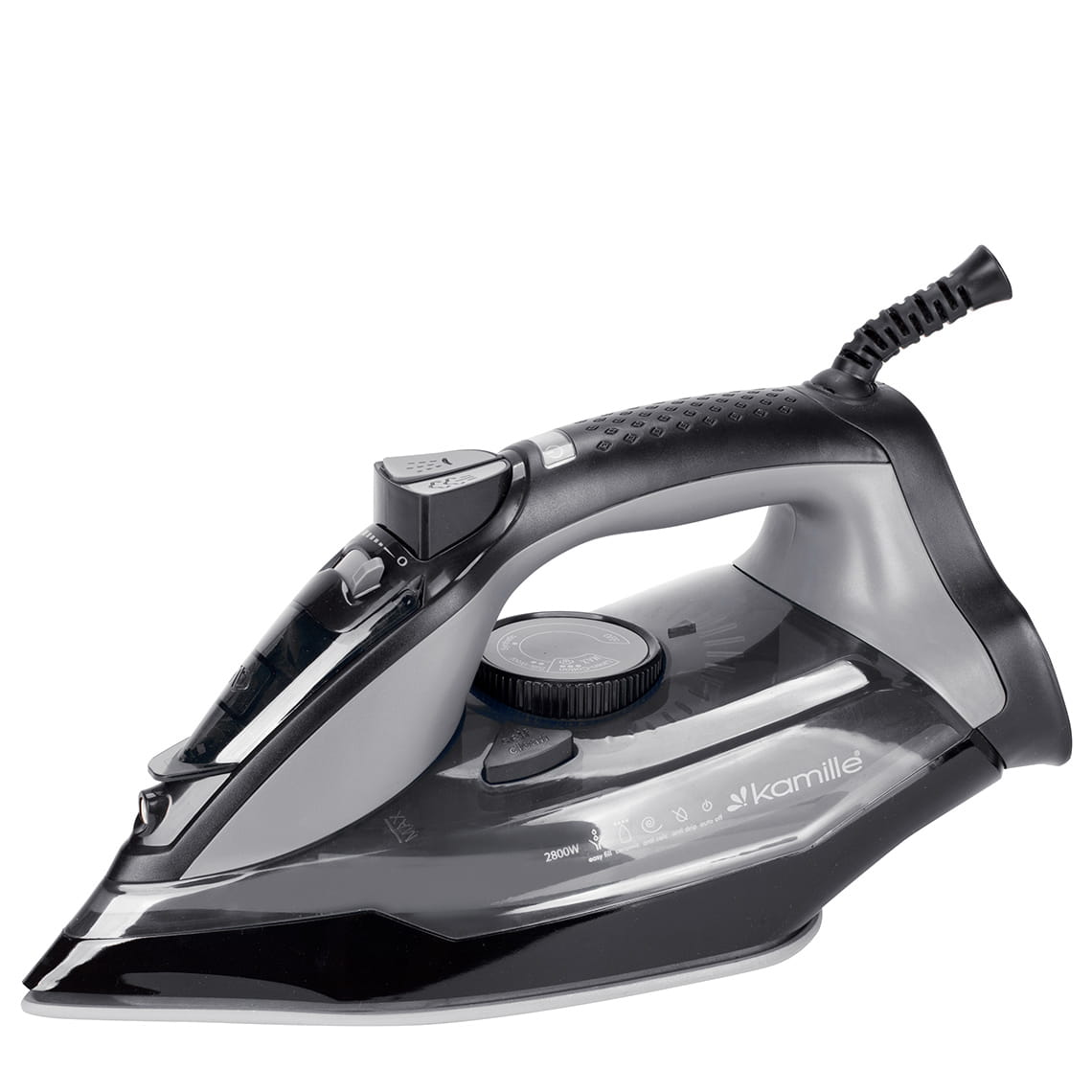 Fier de calcat cu abur ANTI-CALC / ANTI-DRIP, 2800 W, functie verticala