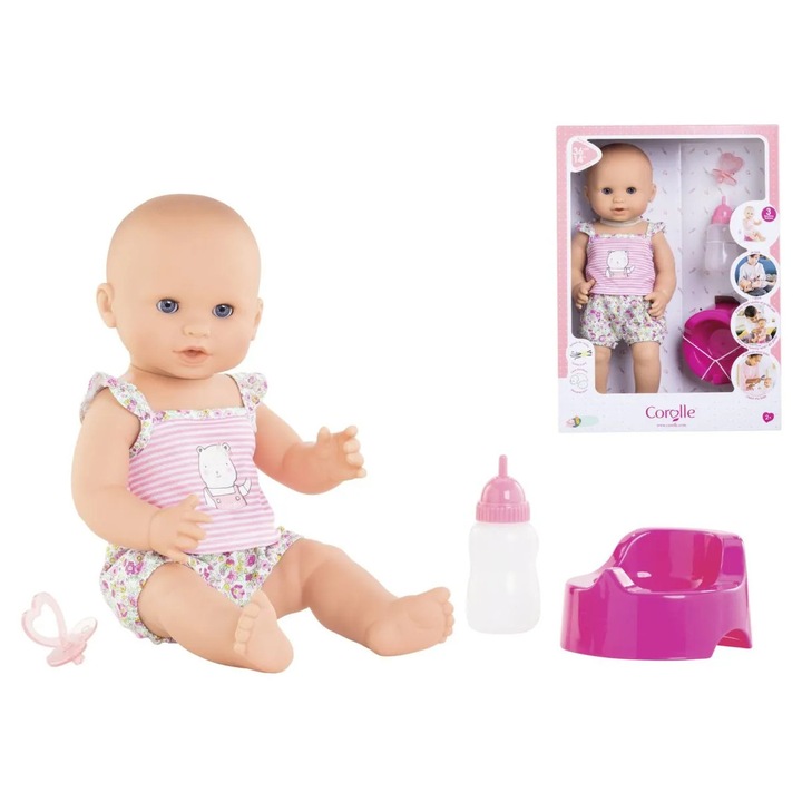 Emma baba kiegészítőkkel, 36 cm