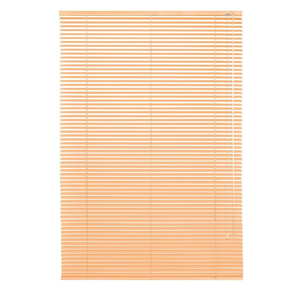 Jaluzele orizontale aluminiu, 50x160 cm, piersica, latime lamela 25 mm