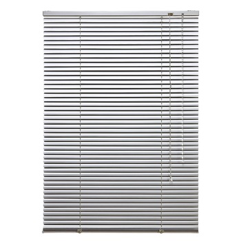 Jaluzele orizontale aluminiu, 40x160 cm, argintiu, latime lamela 25 mm Jaluzele orizontale aluminiu, 40x160 cm, argintiu, latime lamela 25 mm