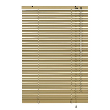 Jaluzele orizontale aluminiu, 100x160 cm, auriu, latime lamela 25 mm Jaluzele orizontale aluminiu, 100x160 cm, auriu, latime lamela 25 mm