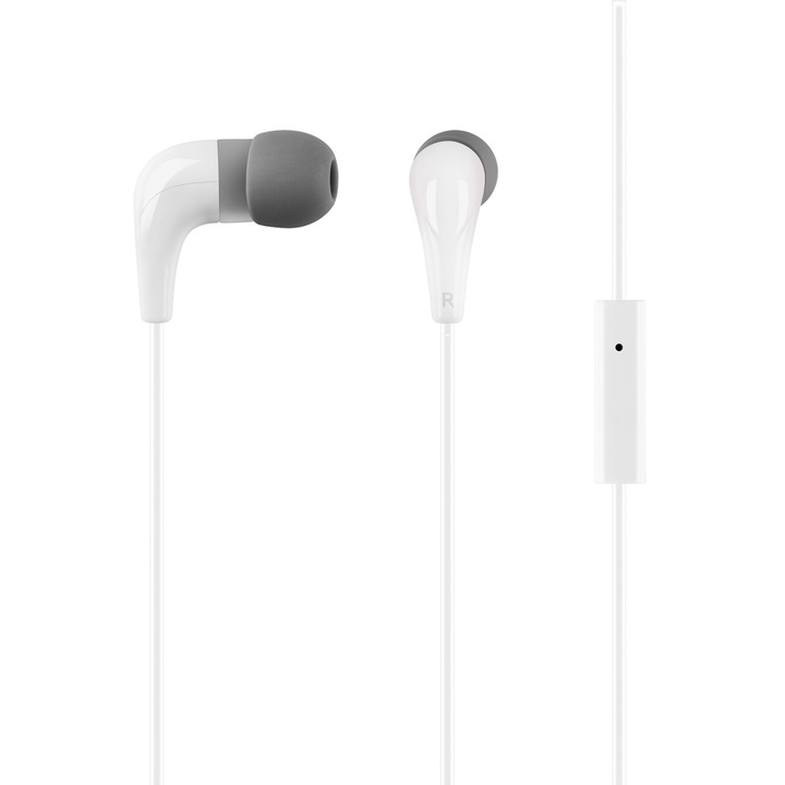 Casti audio Acme HE15W, In-ear, White