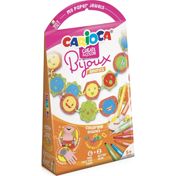 Set creativ Carioca, Create & Color, Bijoux Emotics
